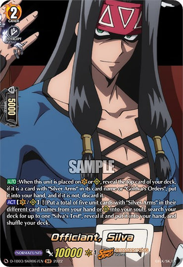 Officiant, Silva (D-TB03/SKR067EN) [Shaman King]
