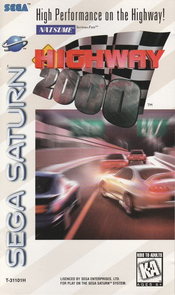 Highway 2000 (Sega Saturn) (ONLINE ORDER ONLY)