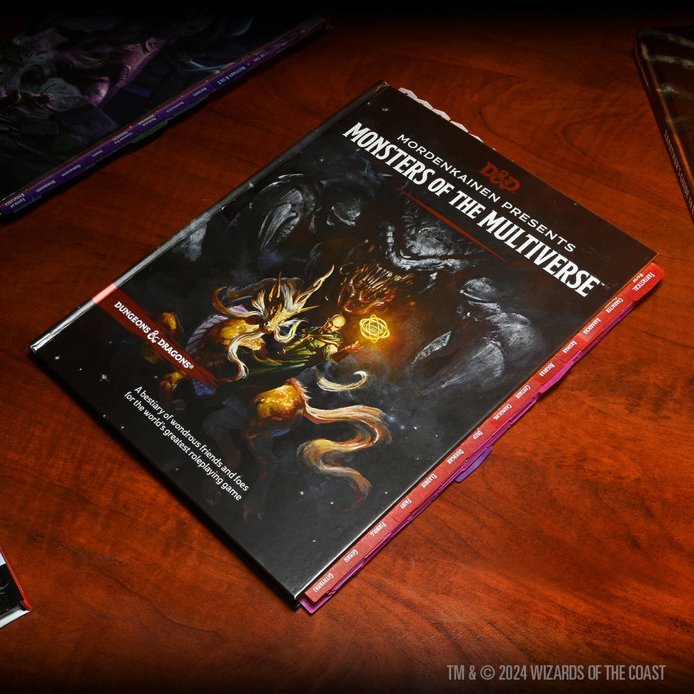 D&D Book Tabs: Mordenkainen Presents: Monsters of the Multiverse (ONLINE ORDER ONLY)