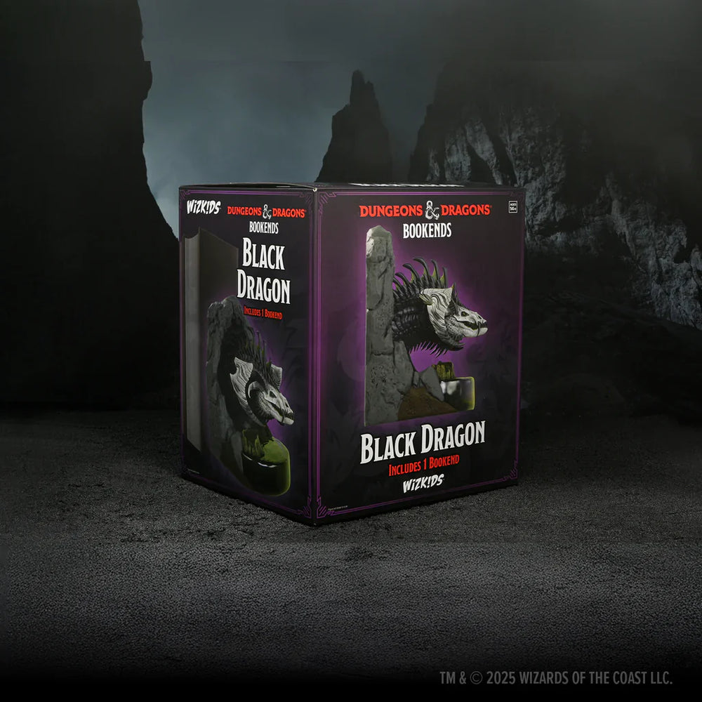 D&D Bookends: Black Dragon (ONLINE ORDER ONLY)