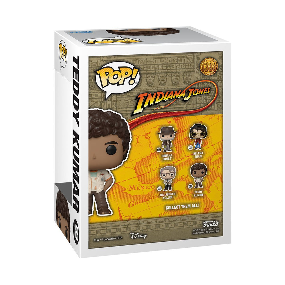 Indiana Jones and the Dial of Destiny Teddy Kumar #1388 Funko Pop! Vinyl Figure (Online Order Only)