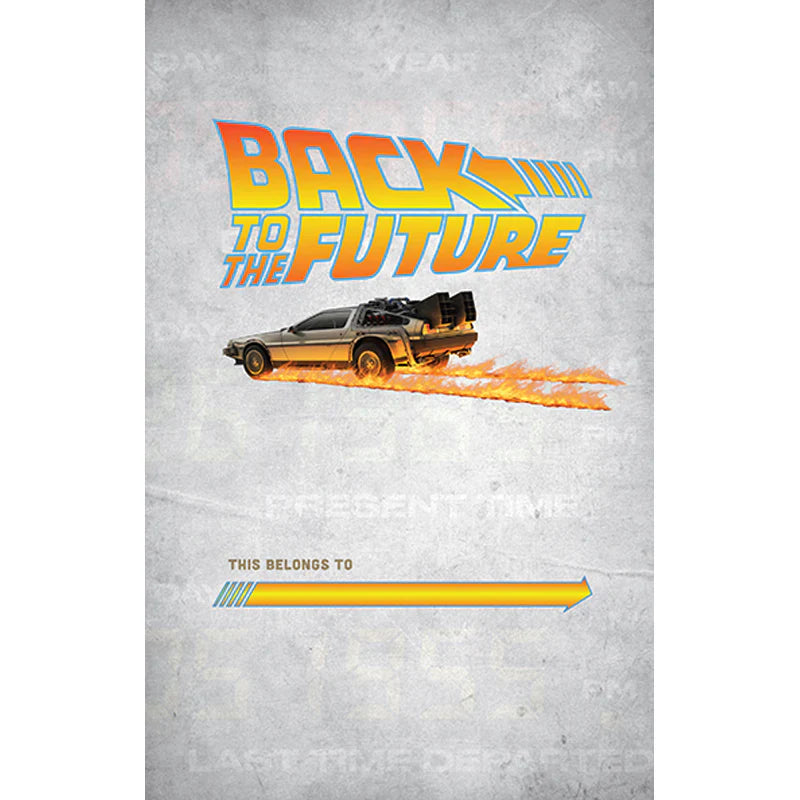 Back to the Future: Time Machine Hardcover Journal (ONLINE ORDER ONLY)