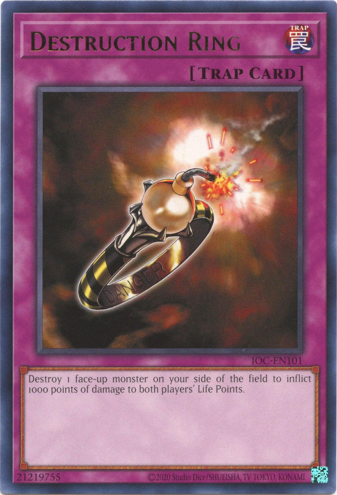 Destruction Ring (25th Anniversary) [IOC-EN101] Rare (ONLINE ORDER ONLY)