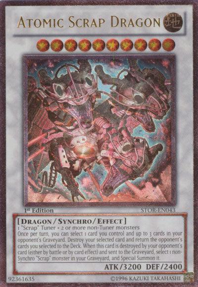 Atomic Scrap Dragon [STOR-EN043] Ultimate Rare (ONLINE ORDER ONLY)