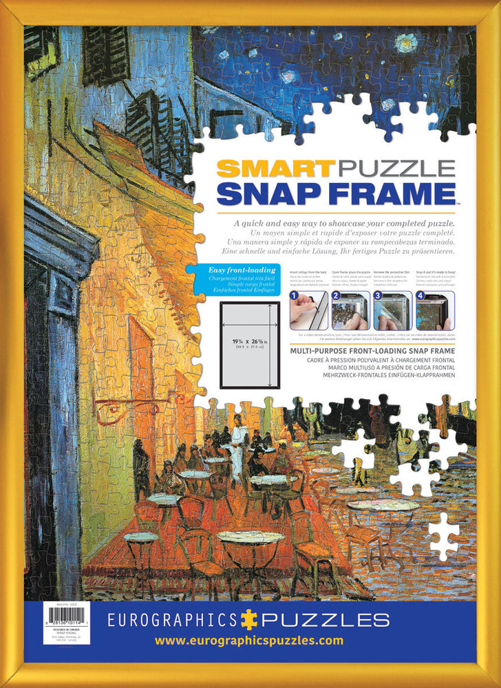 Smart Puzzles: SNAP Frame - Gold - Aluminum (ONLINE ORDER ONLY)