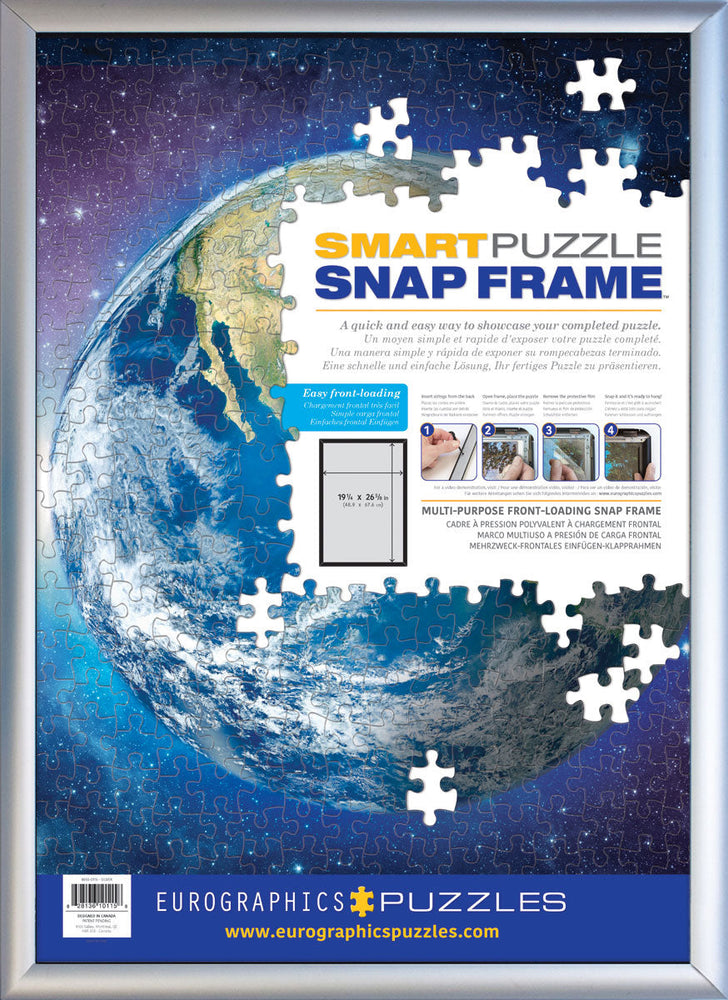 Smart Puzzle: SNAP Frame - Silver - Aluminum (ONLINE ORDER ONLY)