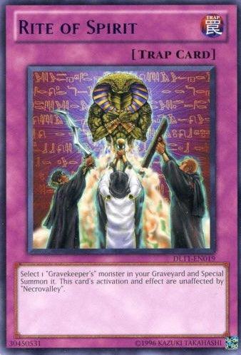 Rite of Spirit (Purple) [DL11-EN019] Rare (ONLINE ORDER ONLY)