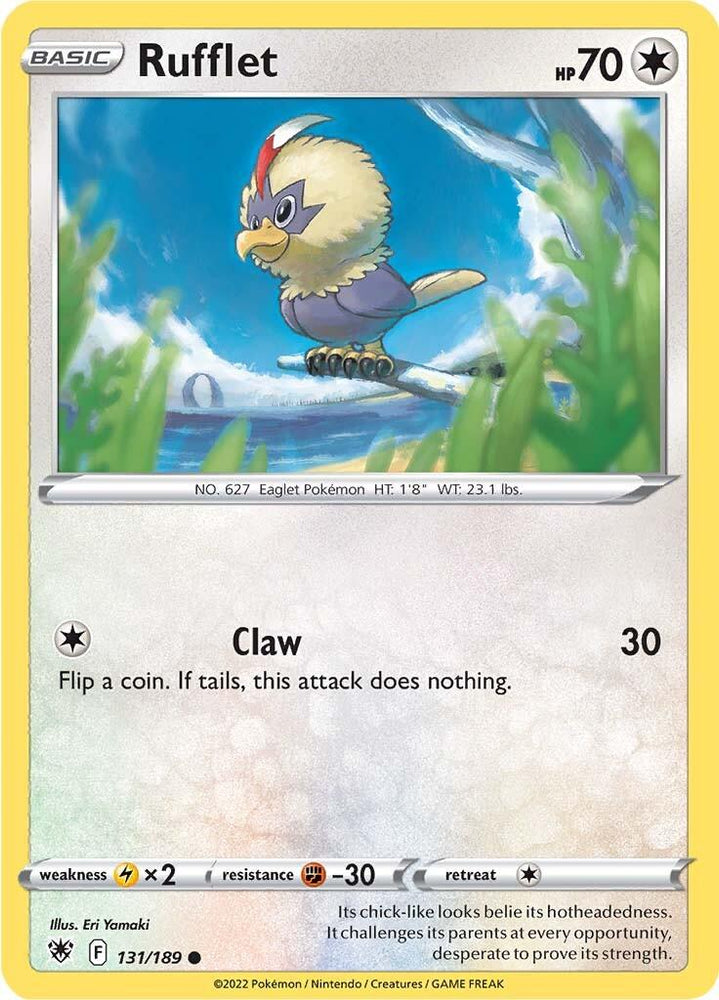 Rufflet (131/189) [Sword & Shield: Astral Radiance] (Online Only)