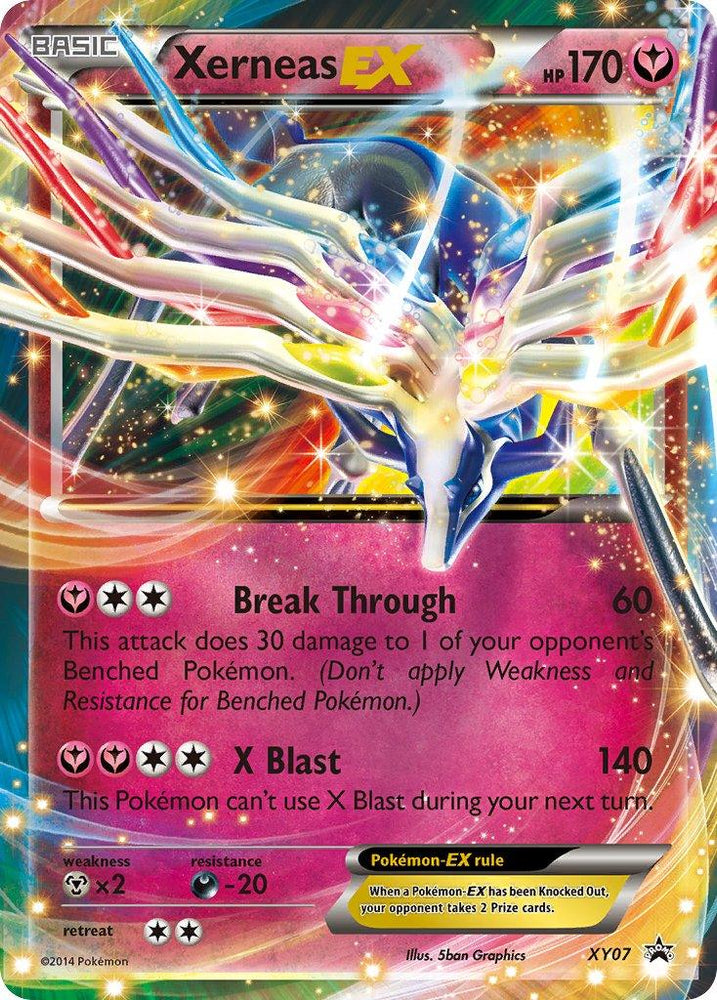 Xerneas EX (XY07) [XY: Black Star Promos] (Online Only)
