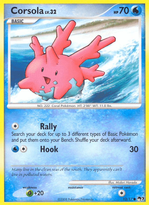 Corsola (13/17) [POP Series 7] (Online Only)