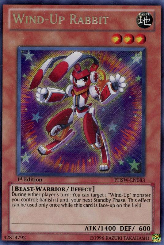 Wind-Up Rabbit [PHSW-EN083] Secret Rare (ONLINE ORDER ONLY)