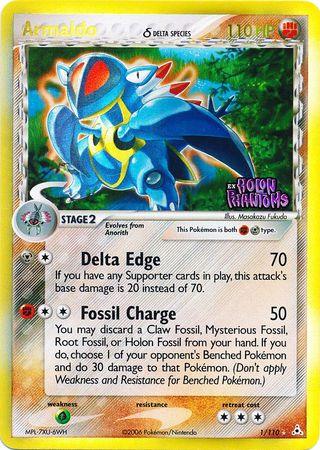 Armaldo (1/110) (Delta Species) (Stamped) [EX: Holon Phantoms] (Online Only)