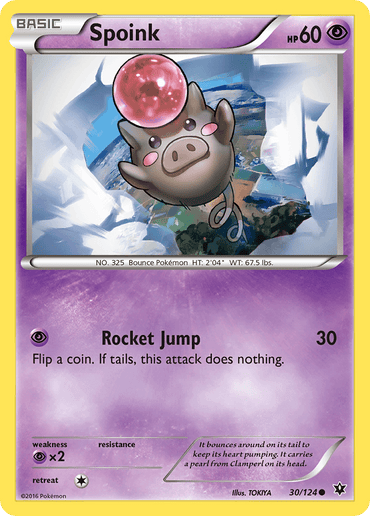 Spoink (30/124) [XY: Fates Collide] (Online Only)