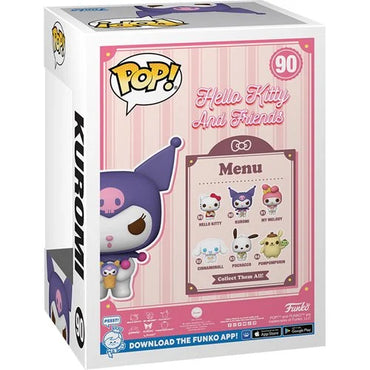 Hello Kitty and Friends Kuromi with Dessert Funko Pop! Vinyl Figure #90 (ONLINE ORDER ONLY)
