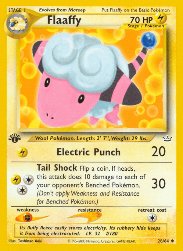 Flaaffy (28/64) [Neo Revelation 1st Edition] (Online Only)
