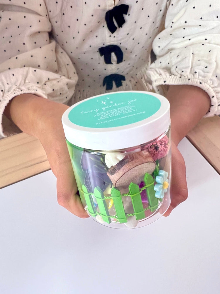 Special Edition Jar: Fairy Garden Playdough Sensory Toy Kit (ONLINE ORDER ONLY)