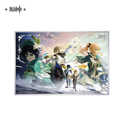 Genshin Impact Shikishi Card Board (ONLINE ORDER ONLY)