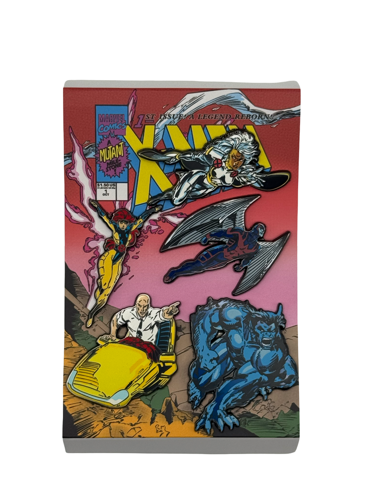 Jim Lee X-Men #1 4 Pack Exclusive Enamel Pin Set Only 250 Made (08/06/2025) (ONLINE ORDER ONLY)