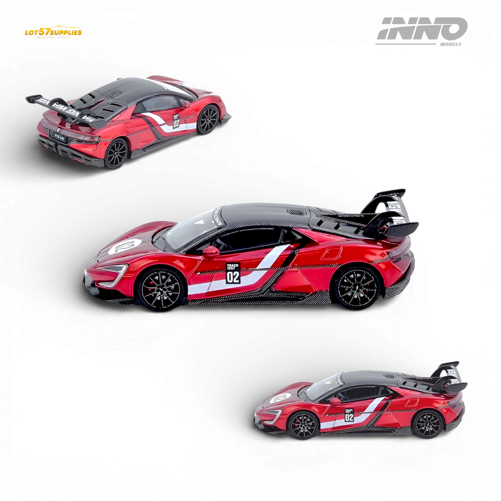 (Pre-Order) INNO64 YANGWANG U9 Nurburgring Test Car 2025 - Fastest EV 1:64 (ONLINE ORDER ONLY)