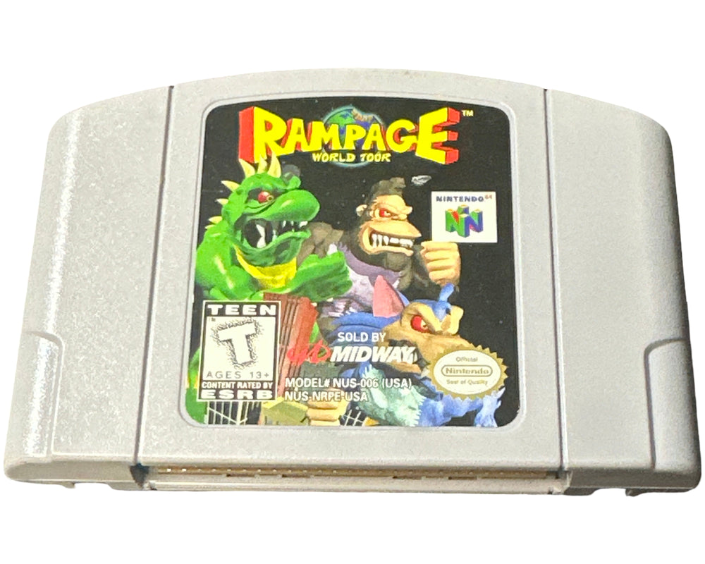 Rampage World Tour - Nintendo 64 (ONLINE ORDER ONLY)