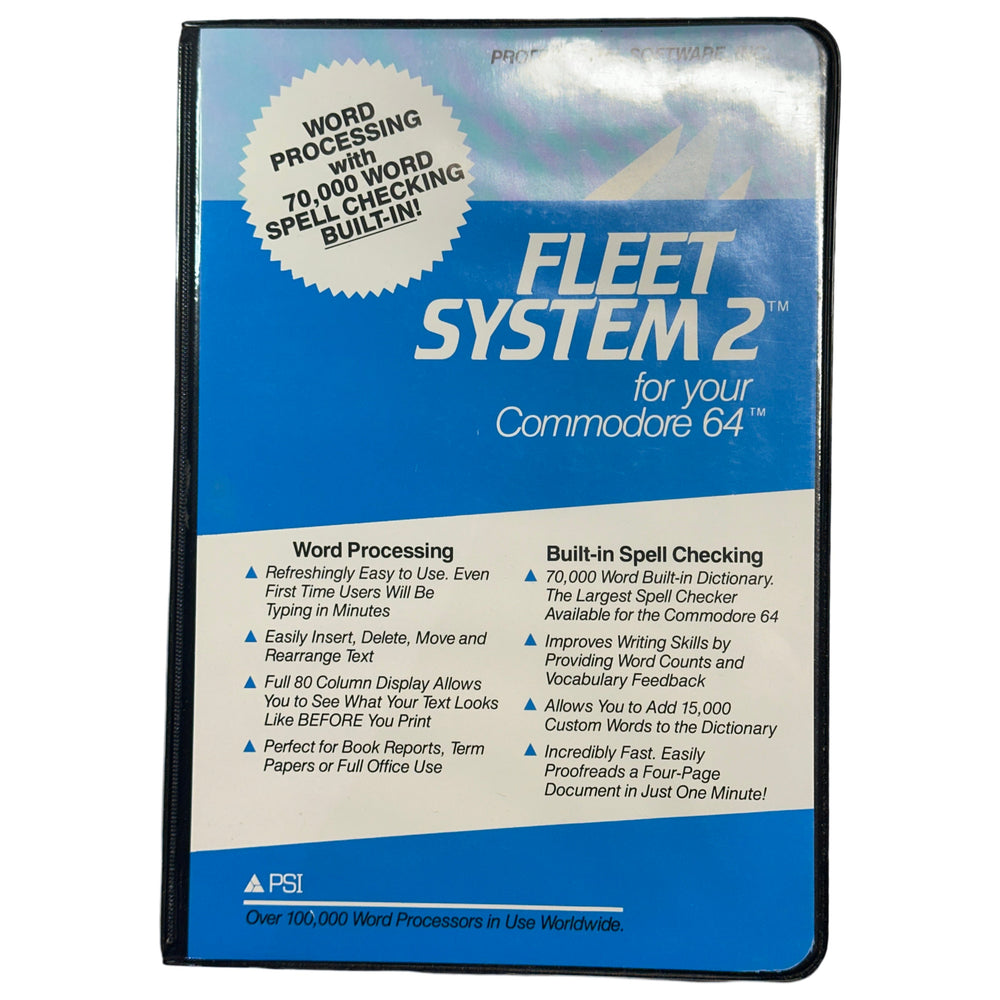 Fleet Systems 2 - Commodore 64/128 (Online Order Only)