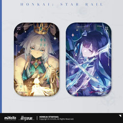 Honkai: Star Rail Light Cone Series Rectangular Tinplate Badge