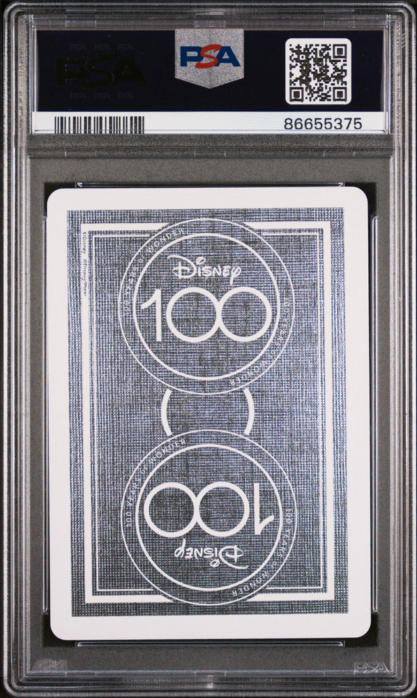 2023 DISNEY 100 PLAYING CARDS DONALD DUCK 6 OF DIAMONDS PSA 10 (Online Order Only)