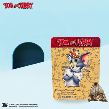 Tom & Jerry United Wooden Jigsaw Puzzle (Online Order Only)