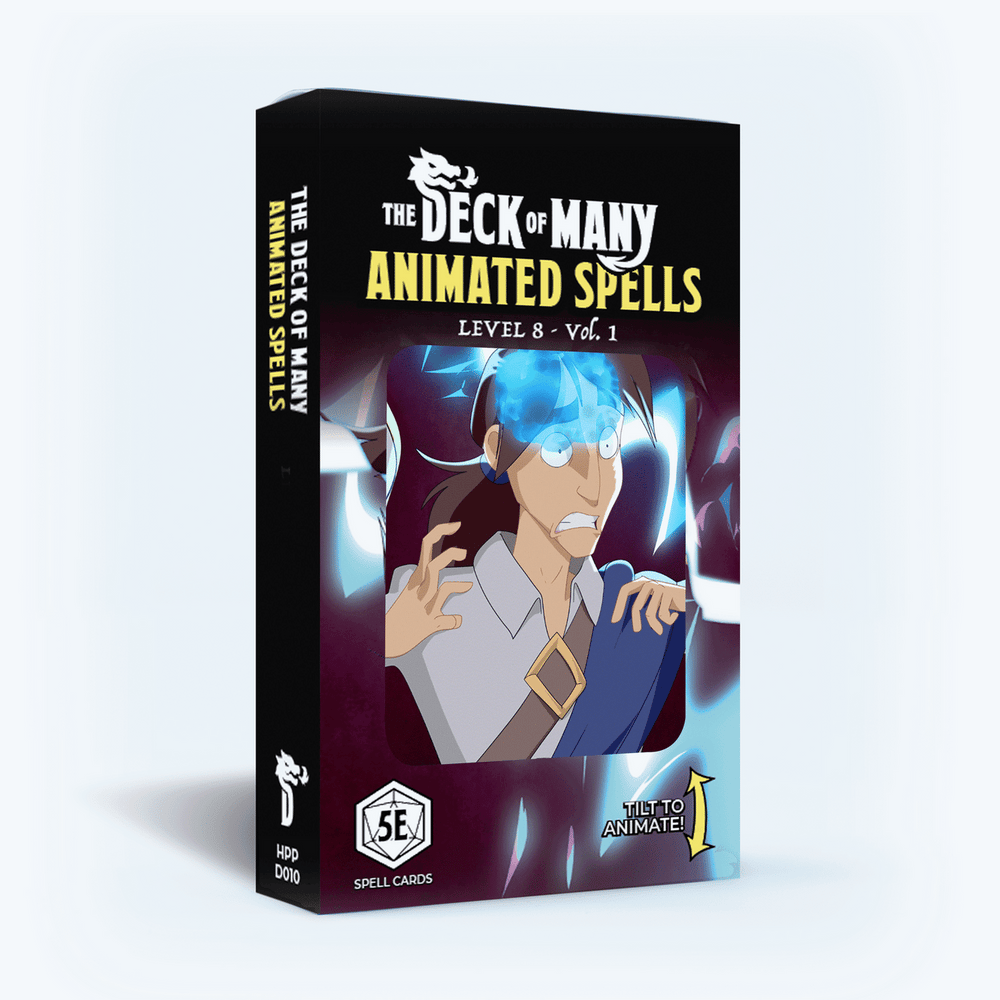 The Deck of Many: Animated Spells - Level 8 Volume 1 (ONLINE ORDER ONLY)