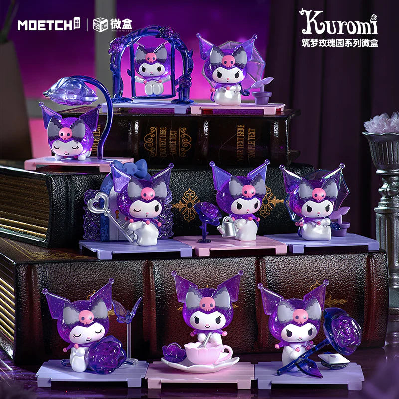 MOETCH: Kuromi Dream Rose Garden Series Mini Box - 1 Blind Box (ONLINE ORDER ONLY)