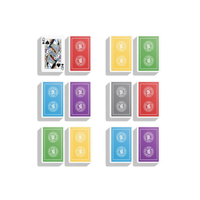 Regular Index 6 Boxed Double Decks - Traditional Coated ACBL Bridge Playing Cards (ONLINE ORDER ONLY)