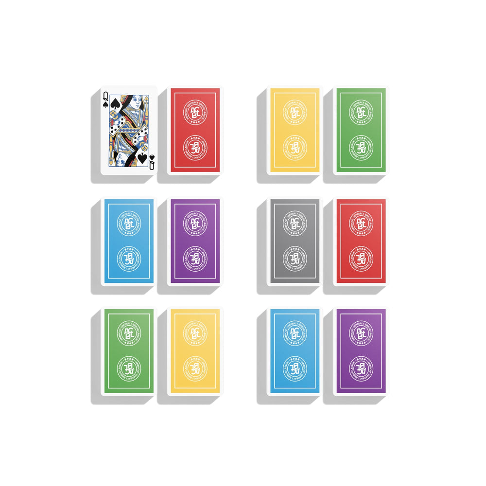 Regular Index 6 Boxed Double Decks - Traditional Coated ACBL Bridge Playing Cards (ONLINE ORDER ONLY)
