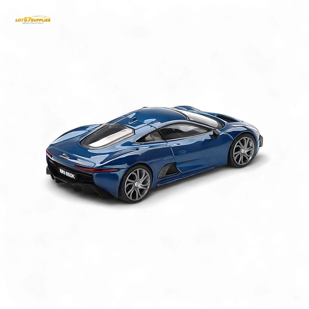 Mini-GT Jaguar C-X75 Blue #884 1:64 MGT00884 (ONLINE ORDER ONLY)