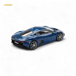 Mini-GT Jaguar C-X75 Blue #884 1:64 MGT00884 (ONLINE ORDER ONLY)