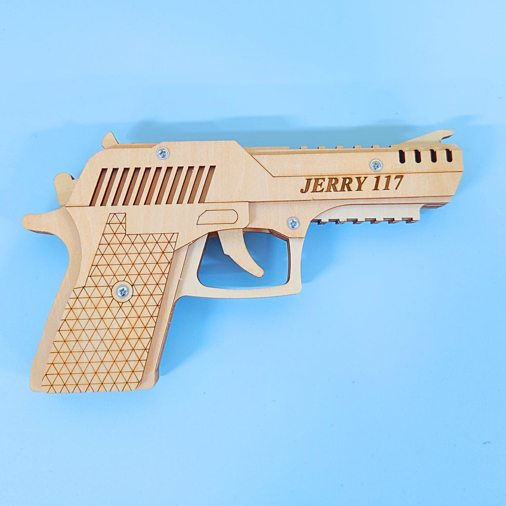 DIY Kit Rubber Band Launcher, Fun Wooden Craft and STEM Toy (ONLINE ORDER ONLY)