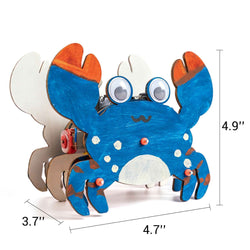 Sound-Activated Walking Crab STEM Kit – Build, Paint & Watch It Walk (ONLINE ORDER ONLY)