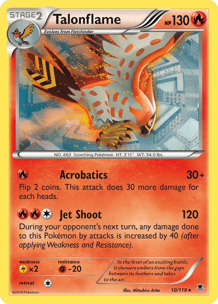 Talonflame (10/119) [XY: Phantom Forces] (Online Only)