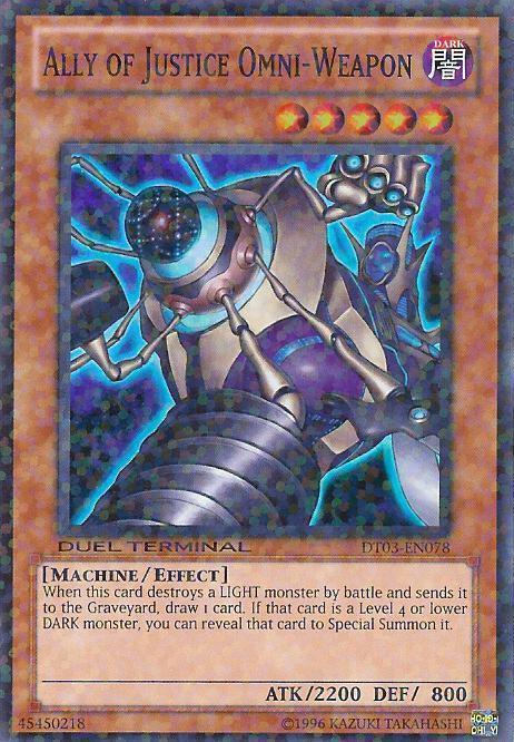 Ally of Justice Omni-Weapon [DT03-EN078] Super Rare (ONLINE ORDER ONLY)