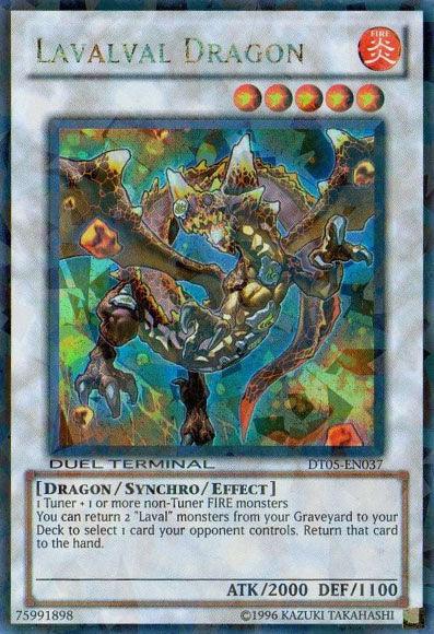 Lavalval Dragon [DT05-EN037] Ultra Rare (ONLINE ORDER ONLY)