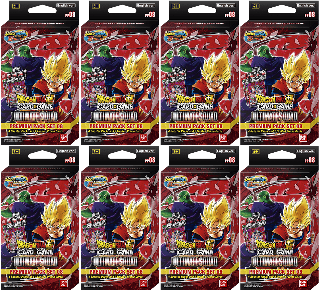 Unison Warrior Series BOOST: Ultimate Squad [PP08] - Premium Pack Set Display (ONLINE ORDER ONLY)