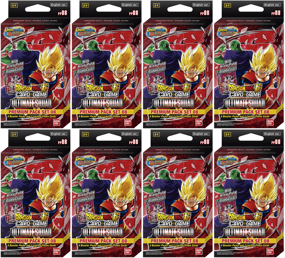 Unison Warrior Series BOOST: Ultimate Squad [PP08] - Premium Pack Set Display (ONLINE ORDER ONLY)