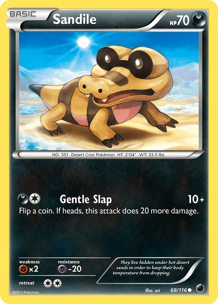 Sandile (68/116) [Black & White: Plasma Freeze] (Online Only)