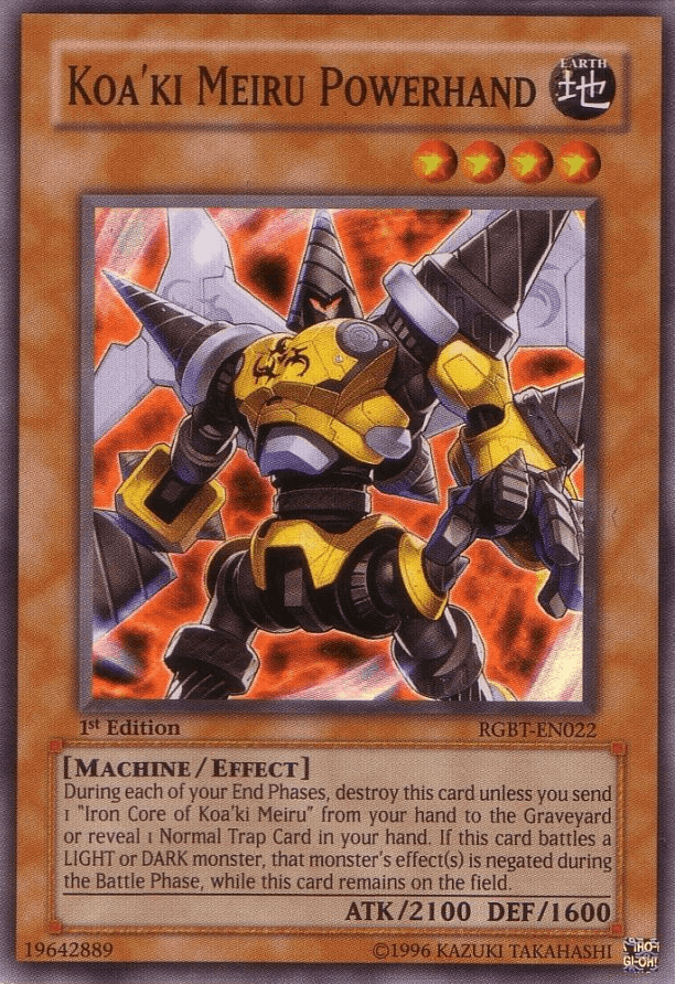 Koa'ki Meiru Powerhand [RGBT-EN022] Super Rare (ONLINE ORDER ONLY)