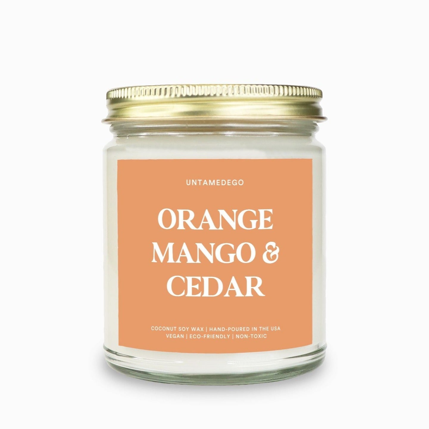 Orange Mango & Cedar Candle (ONLINE ORDER ONLY)