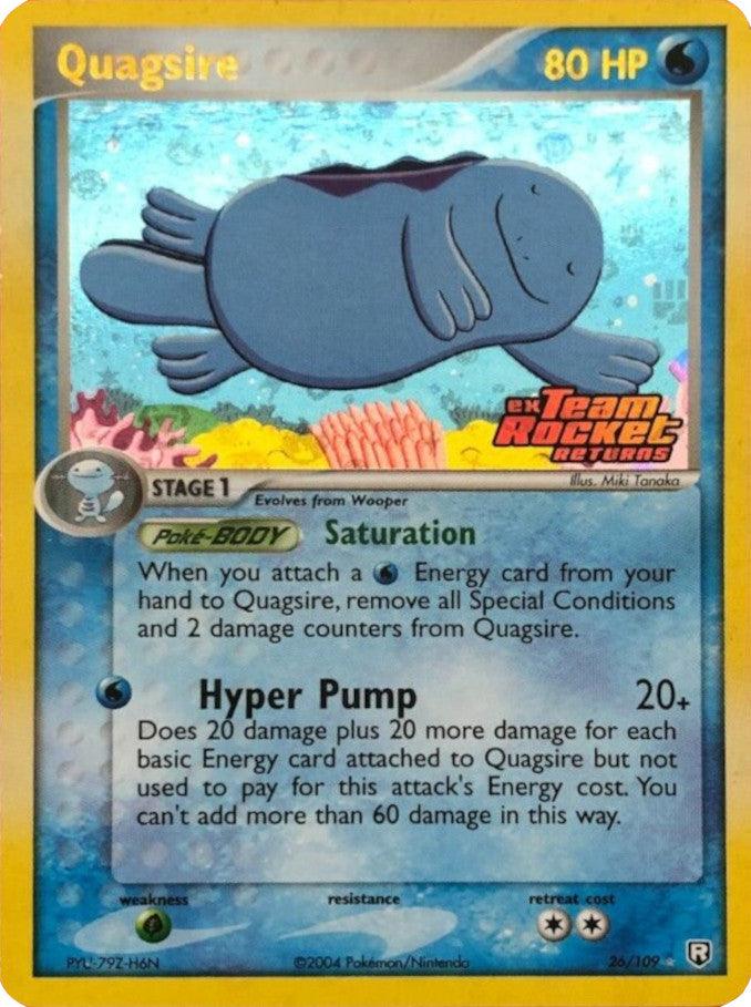 Quagsire (26/109) (Stamped) [EX: Team Rocket Returns] (Online Only)