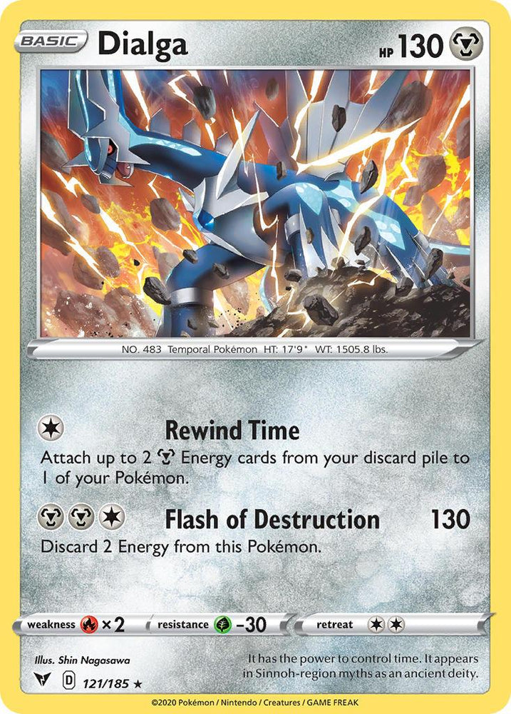 Dialga (121/185) [Sword & Shield: Vivid Voltage] (Online Only)