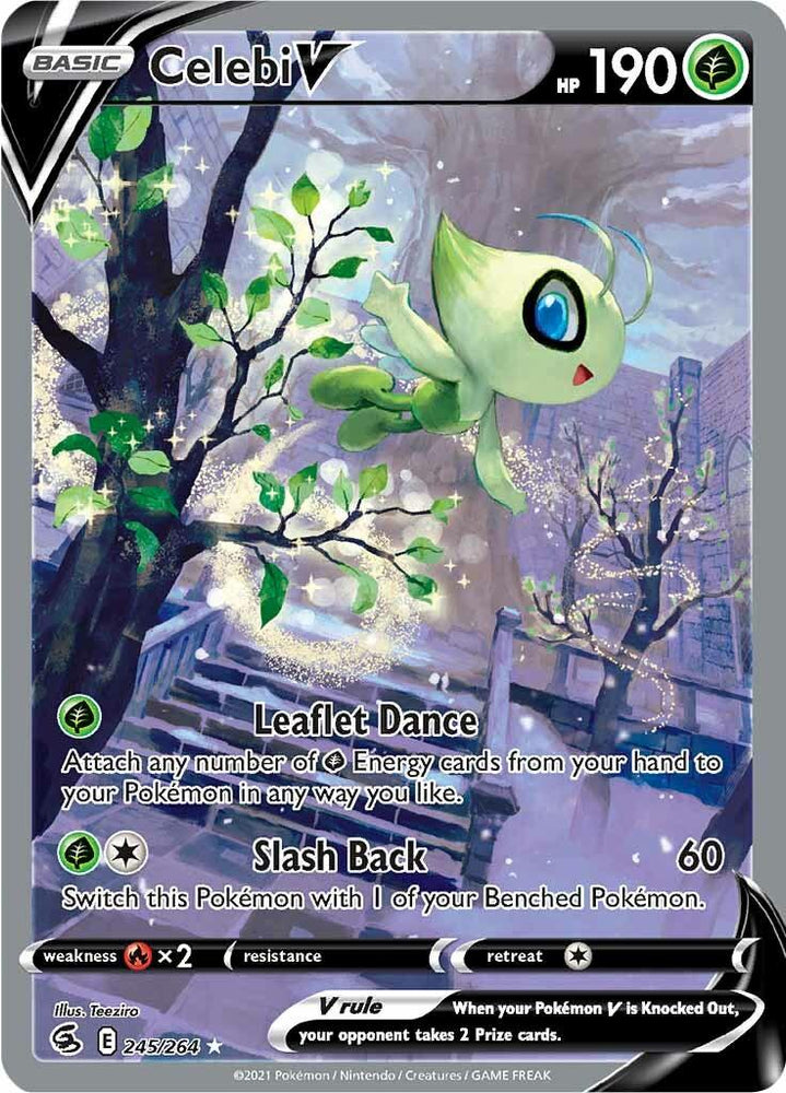 Celebi V (245/264) [Sword & Shield: Fusion Strike] (Online Only)