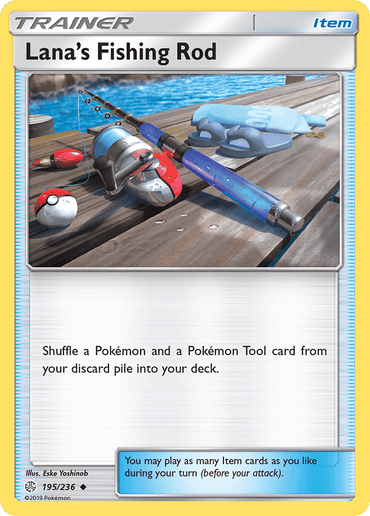 Lana's Fishing Rod (195/236) [Sun & Moon: Cosmic Eclipse] (Online Only)