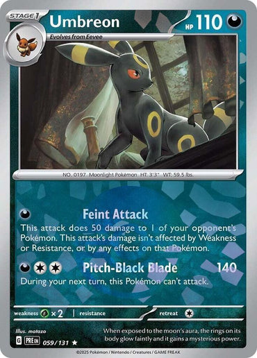 Umbreon (059/131) (Poke Ball Pattern) [Scarlet & Violet: Prismatic Evolutions] (Online Only)