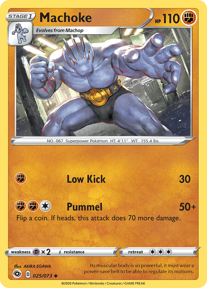 Machoke (025/073) [Sword & Shield: Champion's Path] (Online Only)